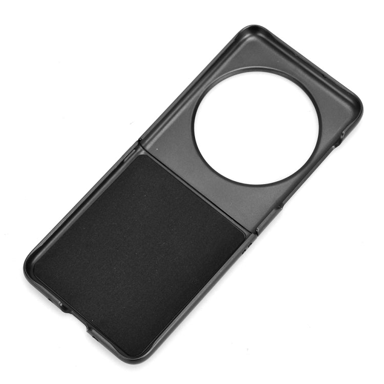 For Tecno Phantom V Flip Cow Pattern Sewing Back Cover Phone Case(Black) - Tecno Cases by PMC TechLife | Online Shopping South Africa | PMC TechLife