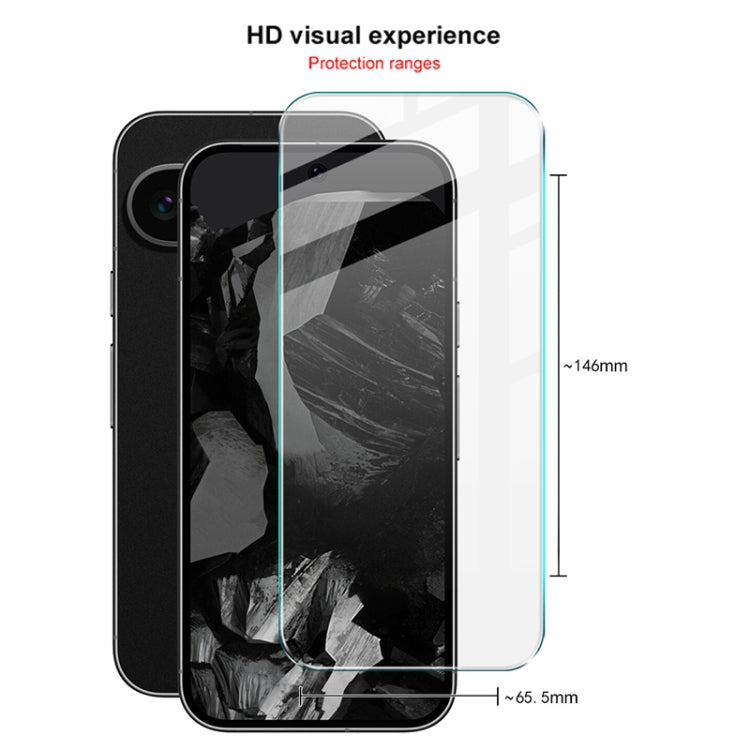For Google Pixel 9 Pro / 9 imak H Series Full Screen Tempered Glass Film - free shipping - PMC TechLife - Order now!