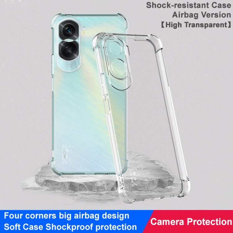 For Honor X50i 5G / 90 Lite 5G imak Shockproof Airbag TPU Phone Case(Transparent) - Honor Cases by imak | Online Shopping South Africa | PMC TechLife | Buy Now Pay Later Mobicred