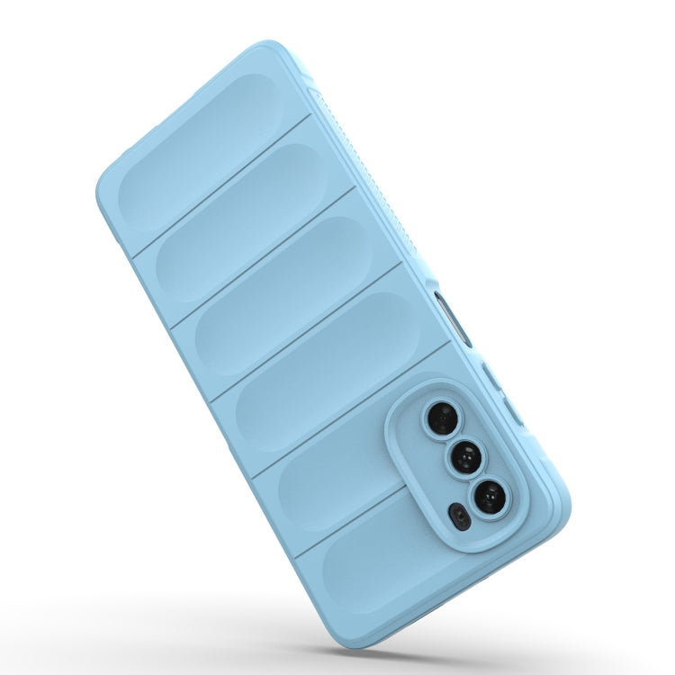 For Motorola Moto G62 5G Magic Shield TPU + Flannel Phone Case(Light Blue) - free shipping - PMC TechLife - Order now!