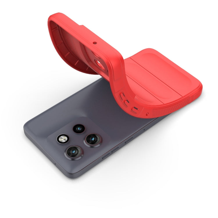 For Motorola Edge 50 Neo Magic Shield TPU + Flannel Phone Case(Wine Red) - free shipping - PMC TechLife - Order now!