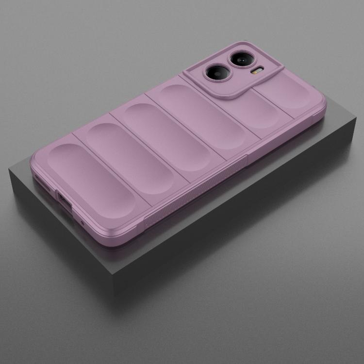 For Motorola Moto G05 4G / E15 Magic Shield TPU + Flannel Phone Case(Purple) - free shipping - PMC TechLife - Order now!