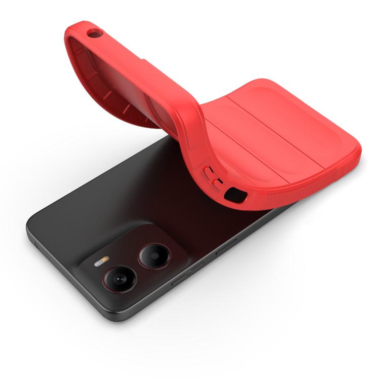 For Motorola Moto G05 4G / E15 Magic Shield TPU + Flannel Phone Case(Wine Red) - free shipping - PMC TechLife - Order now!