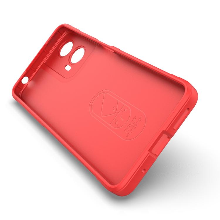 For Motorola Moto G24 4G Global Magic Shield TPU + Flannel Phone Case(Dark Grey) - free shipping - PMC TechLife - Order now!