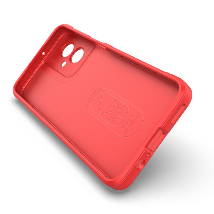 For Motorola Moto G55 5G Global Magic Shield TPU + Flannel Phone Case(White) - free shipping - PMC TechLife - Order now!