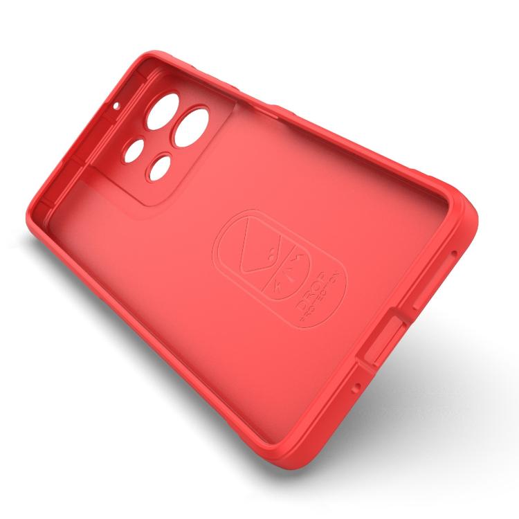 For Motorola Moto G75 5G Global Magic Shield TPU + Flannel Phone Case(White) - free shipping - PMC TechLife - Order now!