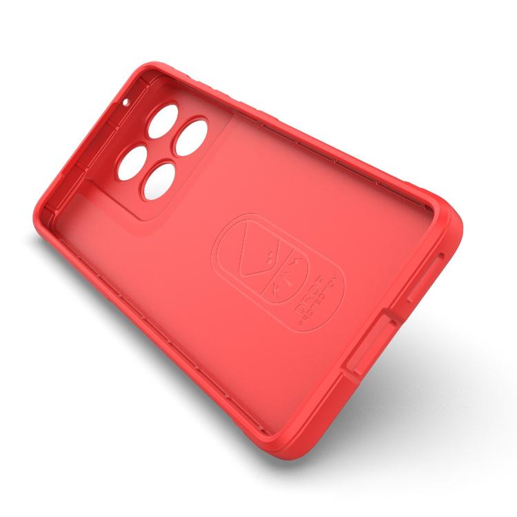 For Motorola Edge 60 Fusion 5G Global Magic Shield TPU + Flannel Phone Case(Wine Red) - free shipping - PMC TechLife - Order now!