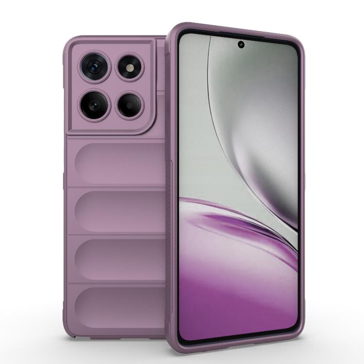 For Motorola Edge 60 Stylus 5G Global Magic Shield TPU + Flannel Phone Case(Purple) - free shipping - PMC TechLife - Order now!