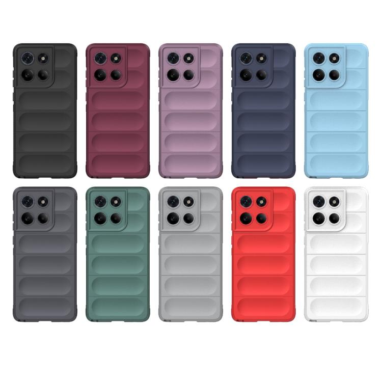 For Motorola Edge 60 Stylus 5G Global Magic Shield TPU + Flannel Phone Case(Wine Red) - free shipping - PMC TechLife - Order now!