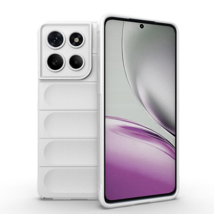 For Motorola Edge 60 Stylus 5G Global Magic Shield TPU + Flannel Phone Case(White) - free shipping - PMC TechLife - Order now!