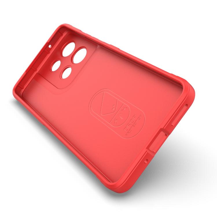 For Motorola Moto G86 5G Magic Shield TPU + Flannel Phone Case(Grey) - free shipping - PMC TechLife - Order now!