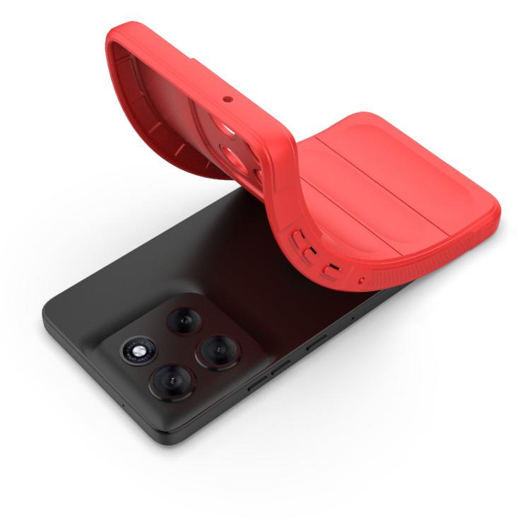 For Motorola Moto G86 5G Magic Shield TPU + Flannel Phone Case(Wine Red) - free shipping - PMC TechLife - Order now!