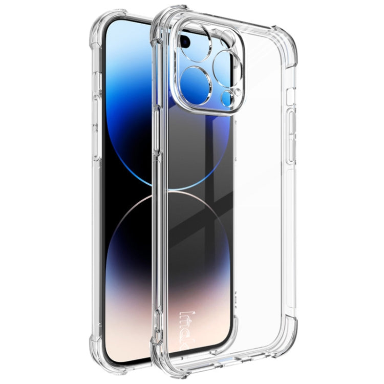 For iPhone 15 Pro Max imak Shockproof Airbag TPU Phone Case(Transparent) - free shipping - PMC Jewellery - Order now!
