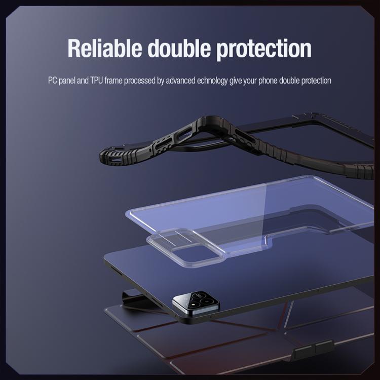 For Xiaomi Pad 7 / Pad 7 Pro NILLKIN Bumper Pro Camshield Tablet Leather Case(Black) - More Tablet Cases by NILLKIN | Online Shopping South Africa | PMc TechLife | Buy Now Pay Later Mobicred