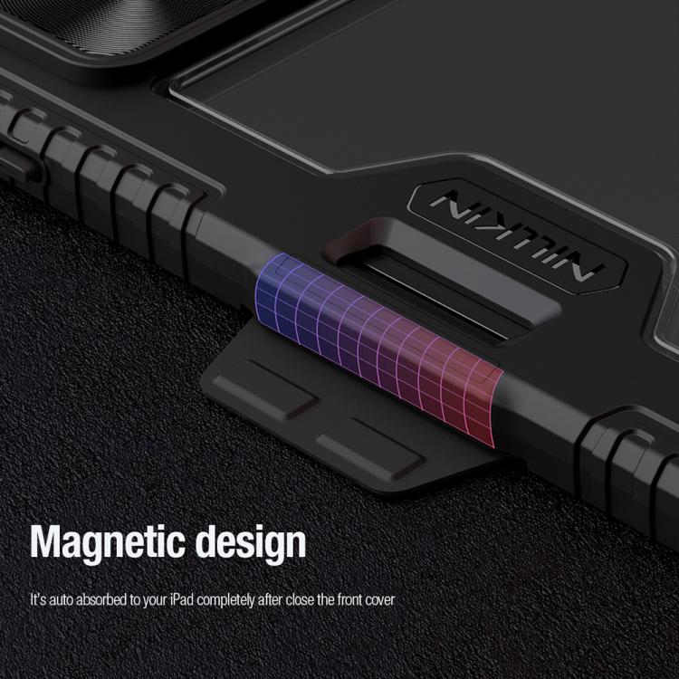 For Xiaomi Pad 7 / Pad 7 Pro NILLKIN Bumper Pro Camshield Tablet Leather Case(Black) - More Tablet Cases by NILLKIN | Online Shopping South Africa | PMc TechLife | Buy Now Pay Later Mobicred