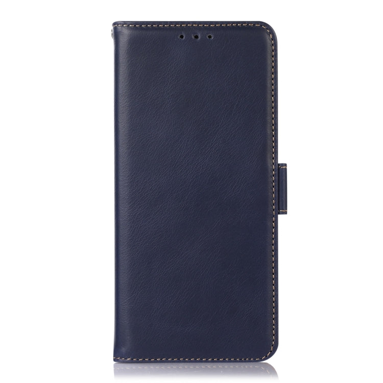 For OnePlus Nord 13 Magnetic Crazy Horse Texture Genuine Leather RFID Phone Case(Blue) - OnePlus Cases by PMC TechLife | Online Shopping South Africa | PMC TechLife | Buy Now Pay Later Mobicred