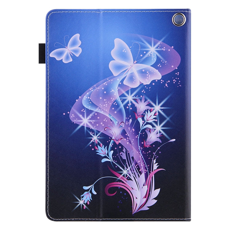 For Amazon Fire Max 11 2023 Colored Drawing Smart Leather Tablet Case(Fantasy Butterfly) - Amazon by PMC TechLife | Online Shopping South Africa | PMC TechLife | Buy Now Pay Later Mobicred