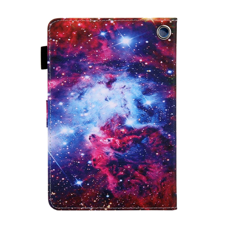 For Amazon Fire Max 11 2023 Colored Drawing Leather Smart Tablet Case(Starry Sky) - Amazon by PMC TechLife | Online Shopping South Africa | PMC TechLife | Buy Now Pay Later Mobicred