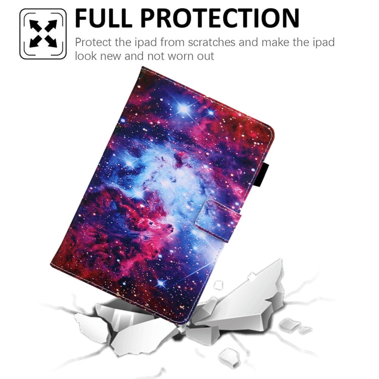For Amazon Fire Max 11 2023 Colored Drawing Leather Smart Tablet Case(Starry Sky) - Amazon by PMC TechLife | Online Shopping South Africa | PMC TechLife | Buy Now Pay Later Mobicred