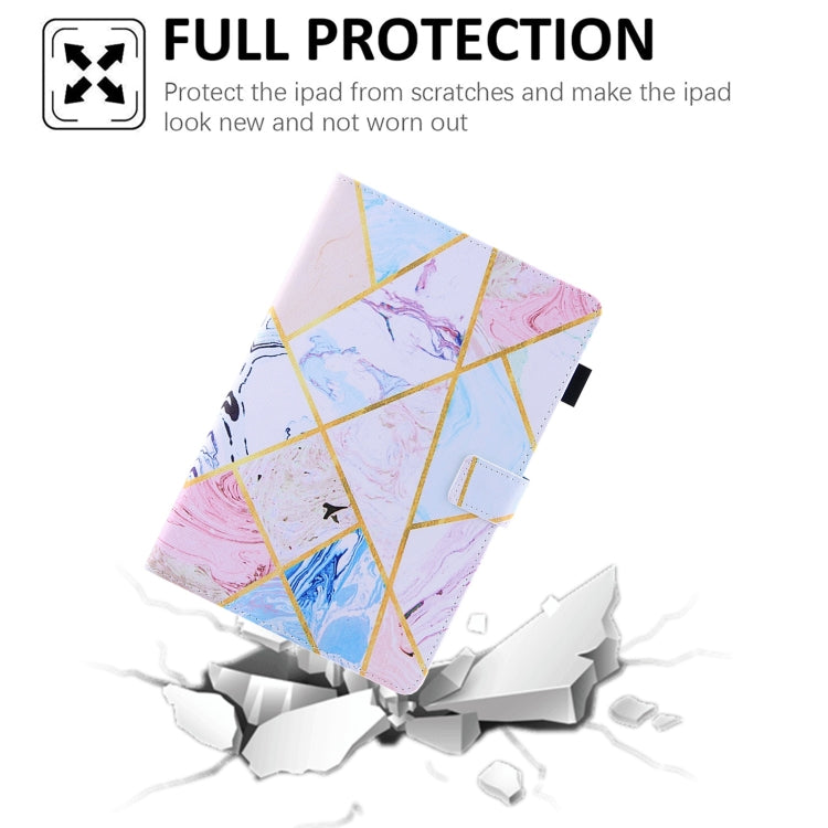 For Amazon Fire Max 11 2023 Colored Drawing Leather Smart Tablet Case(Geometric Marble) - free shipping - PMC TechLife - Order now!