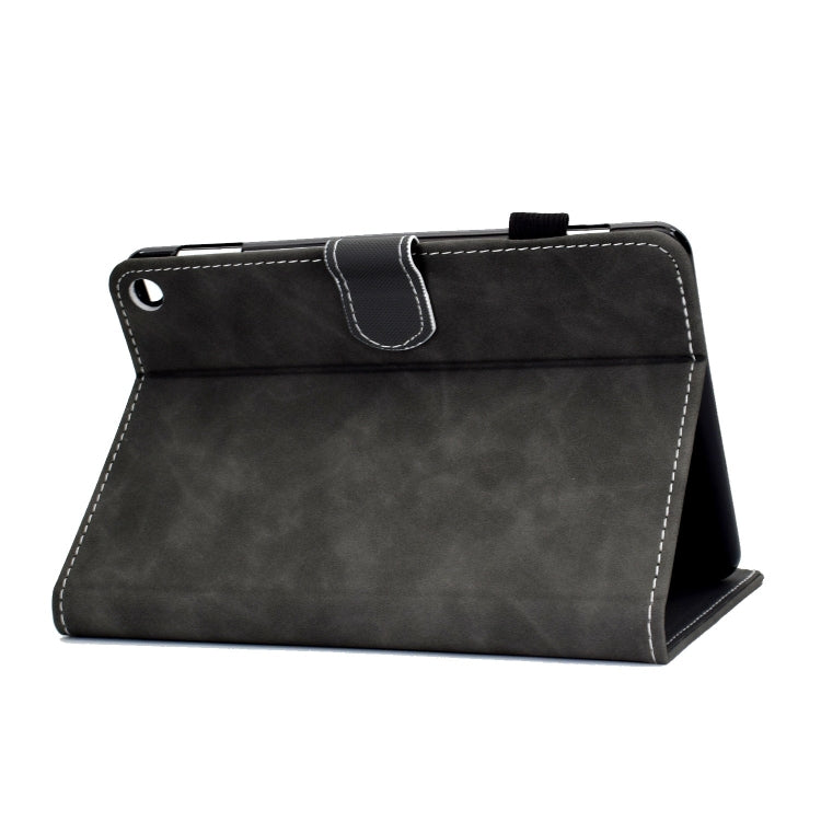 For Amazon Fire Max 11 2023 Cowhide Texture Smart Leather Tablet Case(Black) - Amazon by PMC TechLife | Online Shopping South Africa | PMC TechLife | Buy Now Pay Later Mobicred