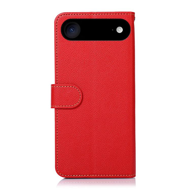 For iPhone 17 Air KHAZNEH Litchi Texture Leather RFID Phone Case(Red) - free shipping - PMc TechLife - Order now!