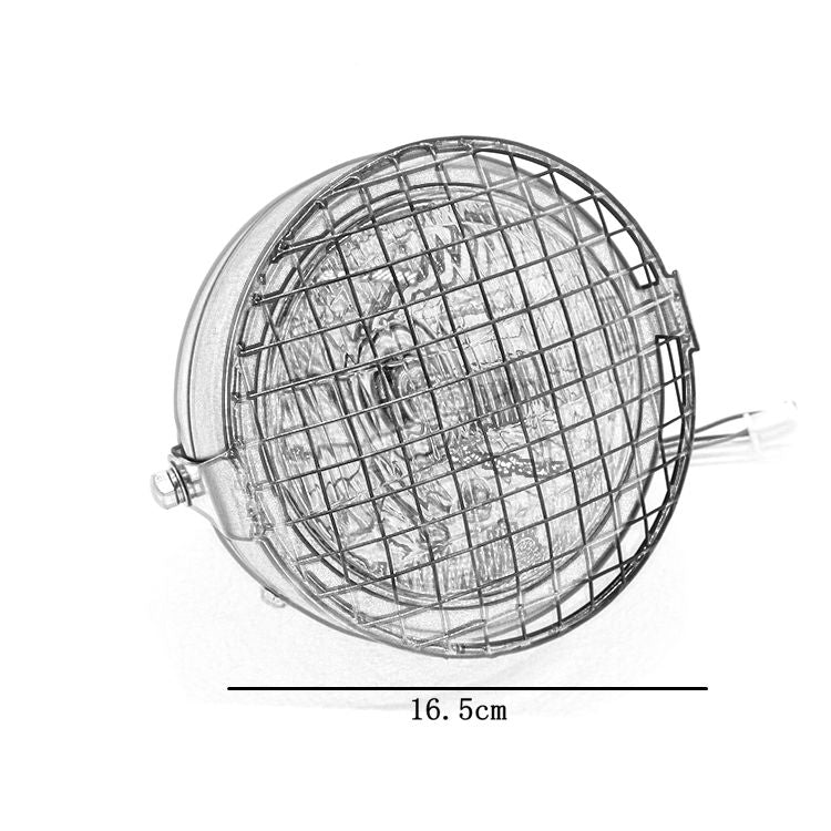 Motorcycle Reticular Retro Lamp LED Headlight Modification Accessories for Halley / Honda CG125 / Suzuki GN125(White) - Headlights by PMC TechLife | Online Shopping South Africa | PMC TechLife | Buy Now Pay Later Mobicred