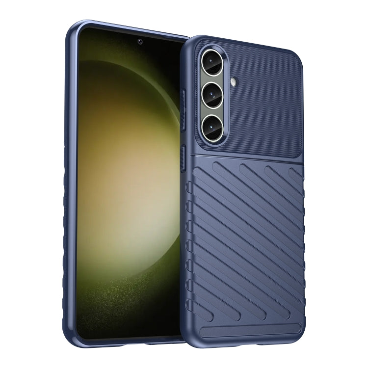 For Samsung Galaxy S24+ 5G Thunderbolt Shockproof TPU Phone Case(Blue) - Galaxy S24+ 5G Cases by PMC TechLife | Online Shopping South Africa | PMC TechLife
