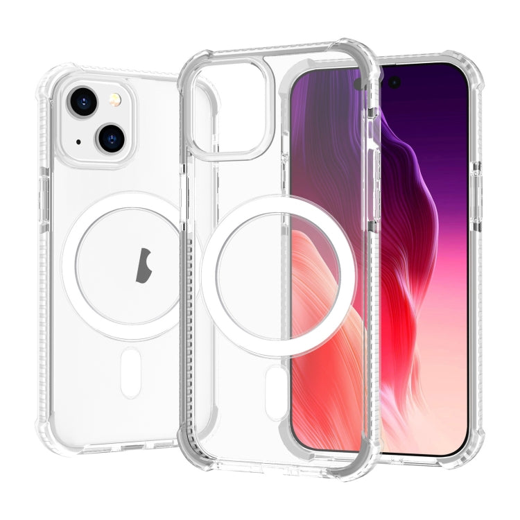 For iPhone 15 Acrylic Magsafe Magnetic Shockproof Phone Case(Transparent) - free shipping - PMC TechLife - Order now!