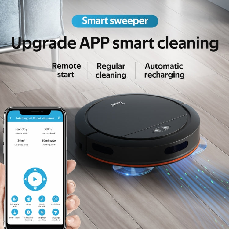 OB16 Mini Vacuum Cleaner Intelligent Sweeping Robot(White) - Robot Vacuum Cleaner by PMC TechLife | Online Shopping South Africa | PMC TechLife | Buy Now Pay Later Mobicred