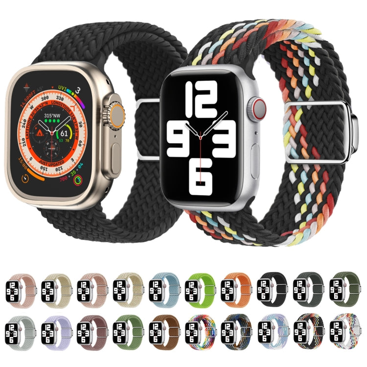 For Apple Watch Ultra 49mm Nylon Loop Magnetic Buckle Watch Band(Orange) - free shipping - PMC Jewellery - Order now!