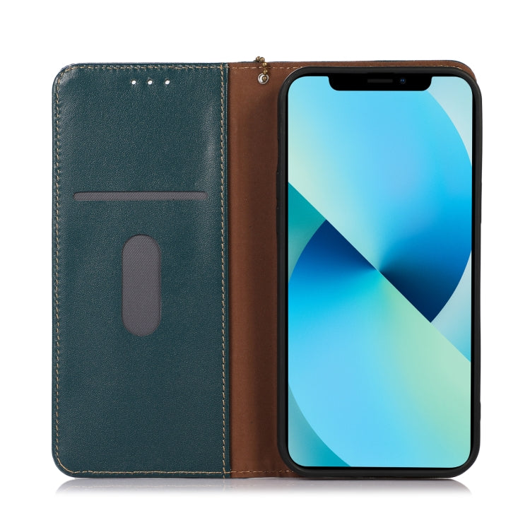 For Huawei Nova 11 KHAZNEH Nappa Top Layer Cowhide Leather Phone Case(Green) - Huawei Cases by PMC TechLife | Online Shopping South Africa | PMC TechLife | Buy Now Pay Later Mobicred