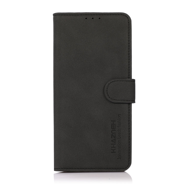For Honor 90 KHAZNEH Matte Texture Leather Phone Case(Black) - Honor Cases by PMC TechLife | Online Shopping South Africa | PMC TechLife | Buy Now Pay Later Mobicred