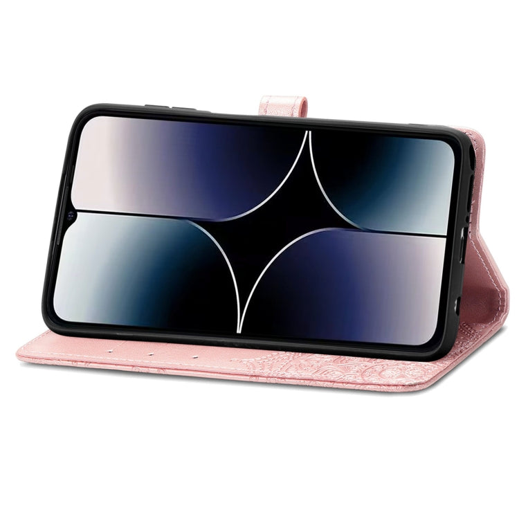 For Ulefone Note 16 Pro Mandala Flower Embossed Leather Phone Case(Rose Gold) - Ulefone Cases by PMC Jewellery | Online Shopping South Africa | PMC Jewellery | Buy Now Pay Later Mobicred