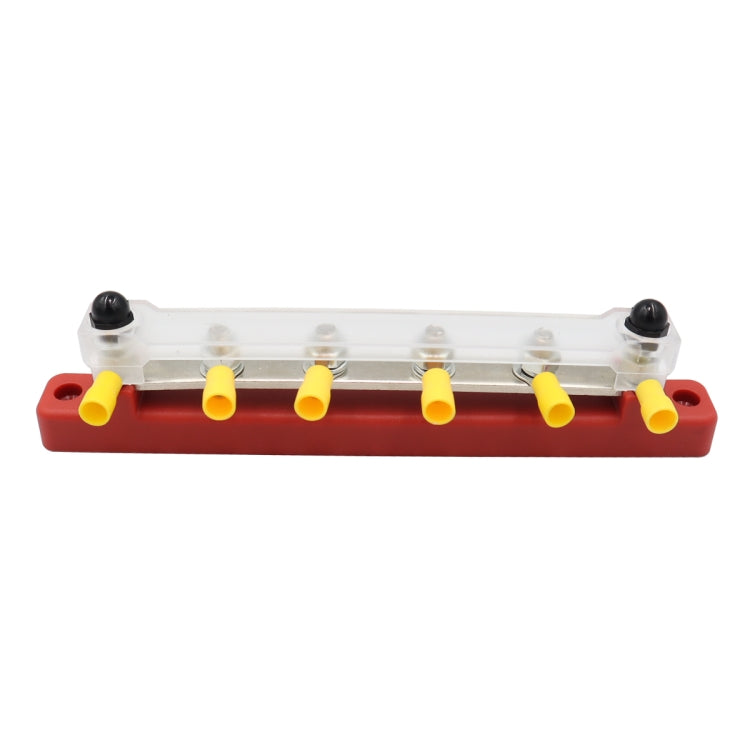 CP-3123 RV Yacht 150A High Current Single-row 4-way Busbar with 6pcs Terminals - Booster Cable & Clip by PMC TechLife | Online Shopping South Africa | PMC TechLife | Buy Now Pay Later Mobicred