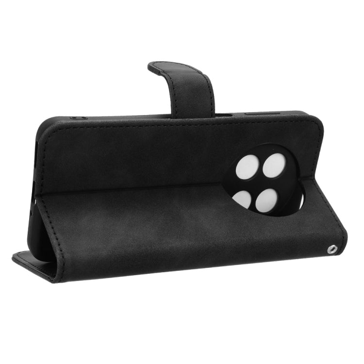 For Ulefone Note 15 Skin Feel Magnetic Flip Leather Phone Case(Black) - Ulefone Cases by PMC Jewellery | Online Shopping South Africa | PMC Jewellery | Buy Now Pay Later Mobicred