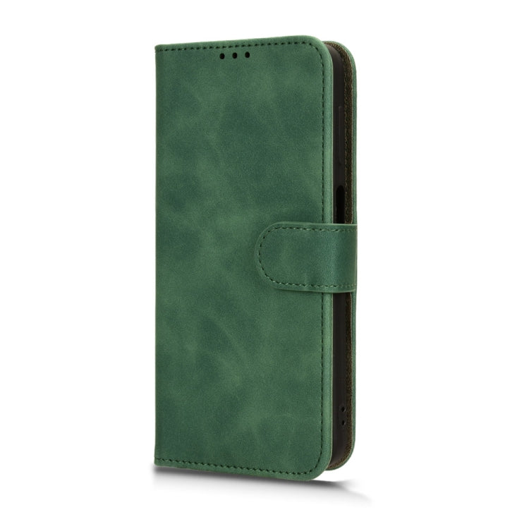 For Ulefone Note 15 Skin Feel Magnetic Flip Leather Phone Case(Green) - Ulefone Cases by PMC Jewellery | Online Shopping South Africa | PMC Jewellery | Buy Now Pay Later Mobicred
