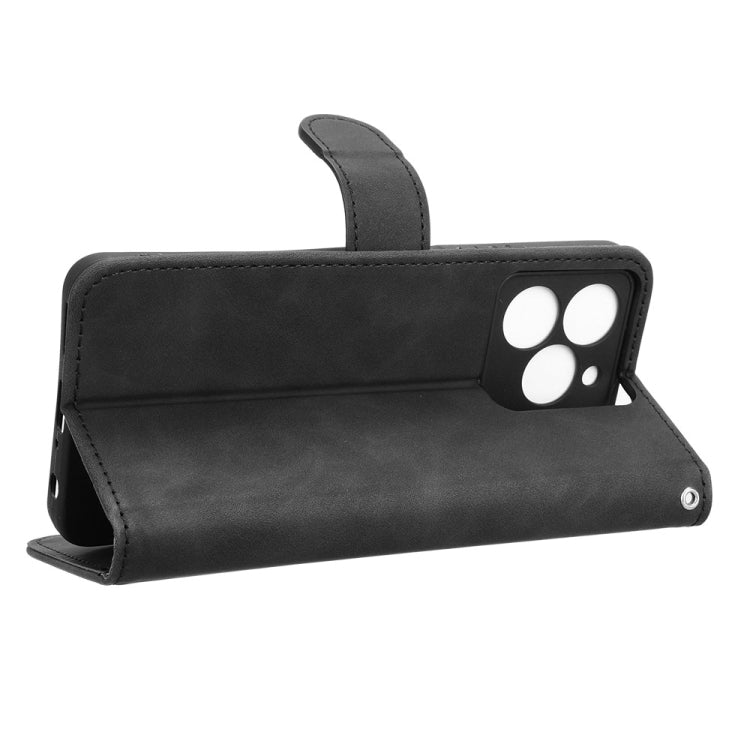 For Ulefone Note 20 Pro Skin Feel Magnetic Flip Leather Phone Case(Black) - free shipping - PMC Jewellery - Order now!