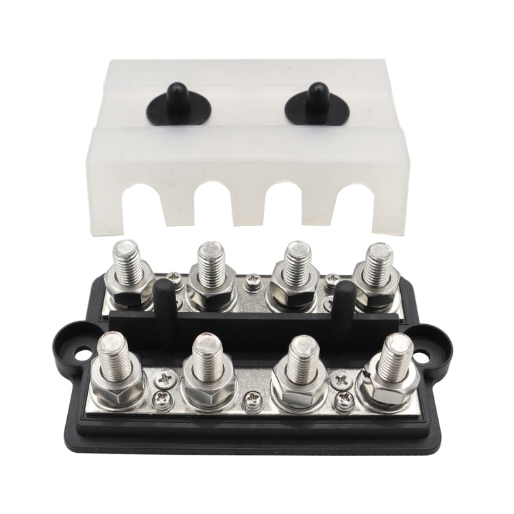 CP-3157 M10 RV Modified Yacht Double-row 4-way Busbar with Dust Cover - free shipping - PMC TechLife - Order now!