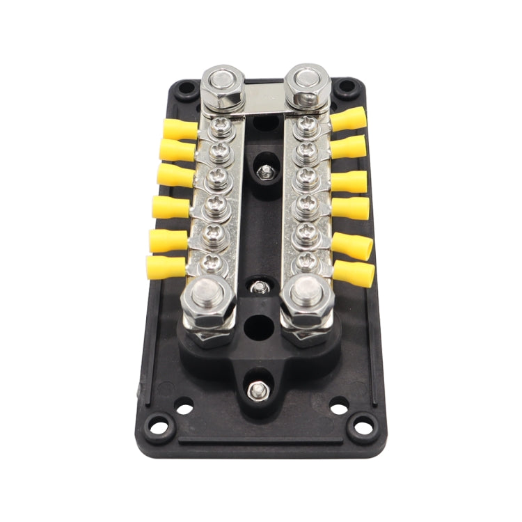 CP-3158 300A 12-48V RV Yacht Modified Double Row 12-way M6 Terminal Busbar with 12pcs Terminals - Booster Cable & Clip by PMC TechLife | Online Shopping South Africa | PMC TechLife | Buy Now Pay Later Mobicred