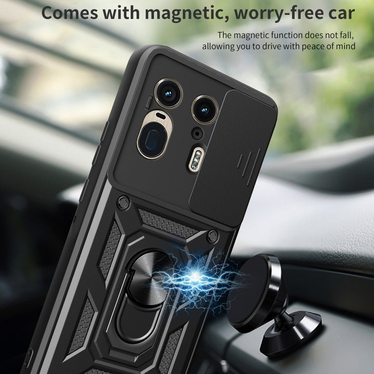 For Motorola Edge 50 Ultra Sliding Camera Cover Design TPU+PC Phone Case(Rose Gold) - free shipping - PMC TechLife - Order now!