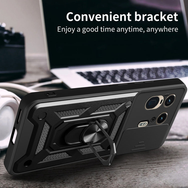 For Motorola Edge 50 Ultra Sliding Camera Cover Design TPU+PC Phone Case(Silver) - free shipping - PMC TechLife - Order now!