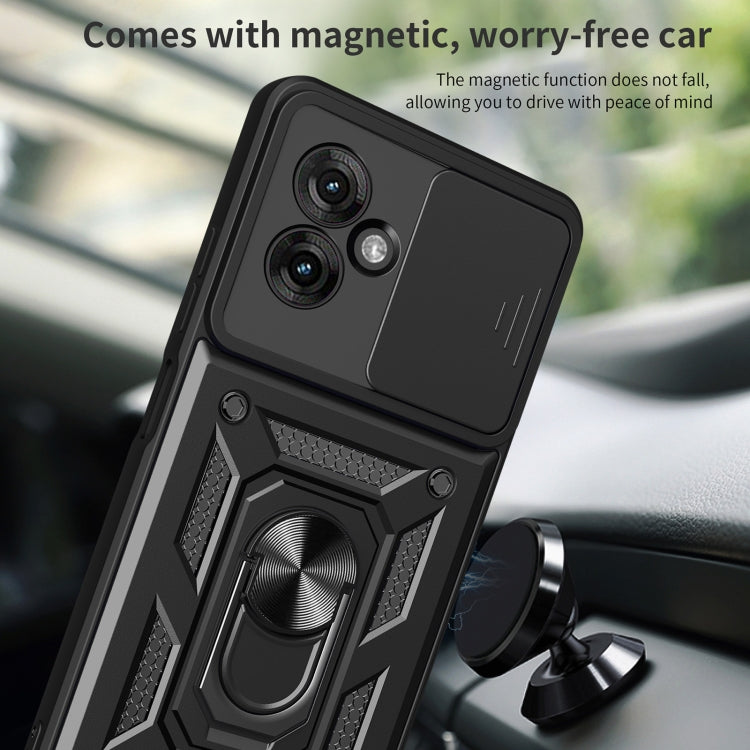 For Motorola Moto G55 Sliding Camera Cover Design TPU+PC Phone Case(Red) - free shipping - PMC TechLife - Order now!