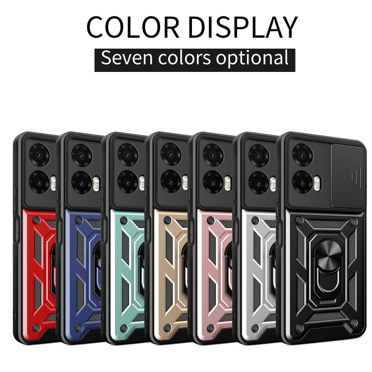 For Motorola Moto G35 5G Global Sliding Camera Cover Design TPU+PC Phone Case(Mint Green) - free shipping - PMC TechLife - Order now!