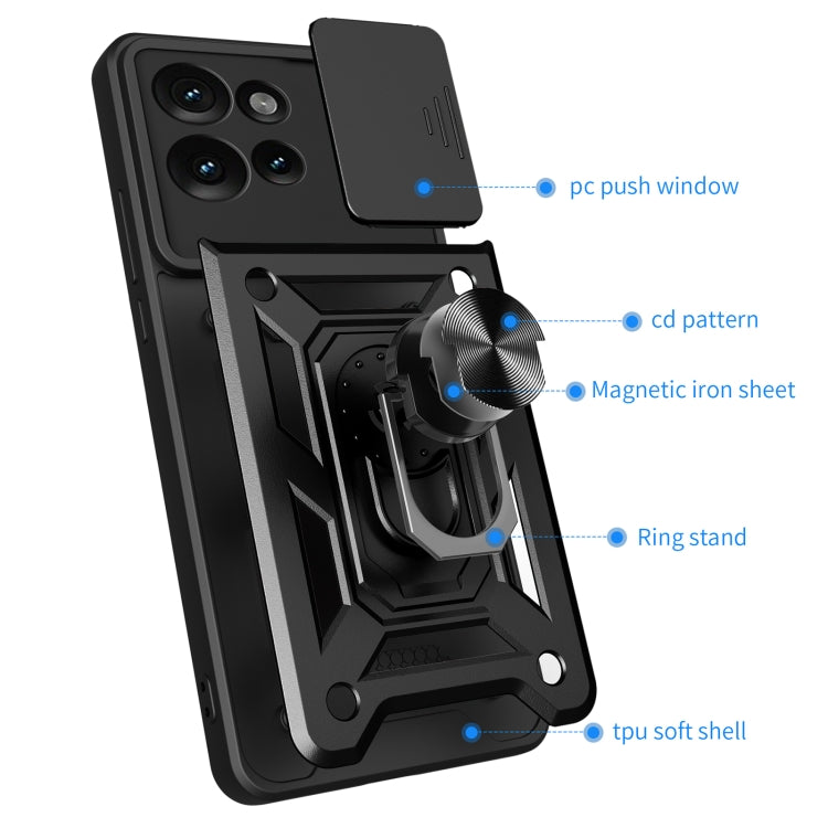 For Motorola Edge 50 5G Sliding Camera Cover Design TPU+PC Phone Case(Rose Gold) - free shipping - PMC TechLife - Order now!