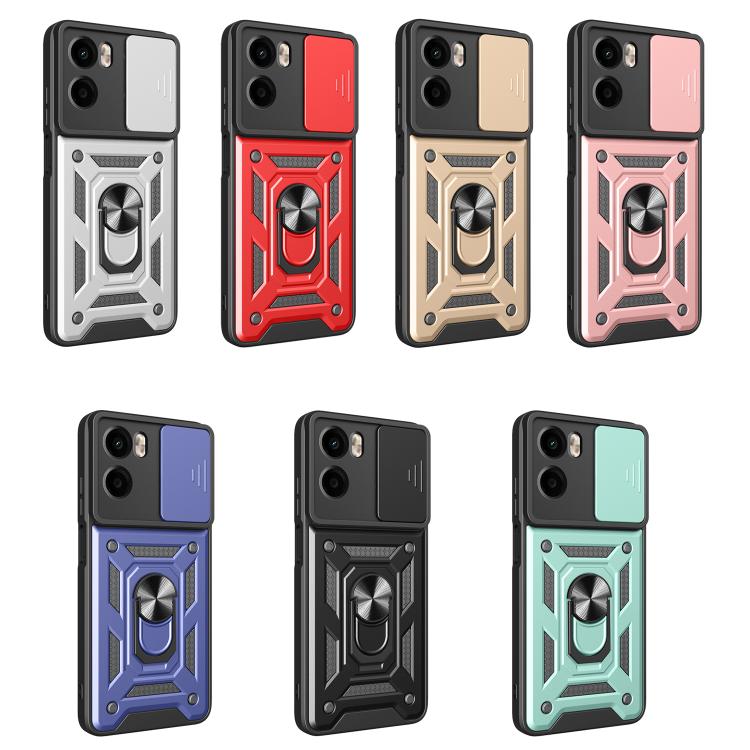 For Motorola Moto G05 Sliding Camera Cover Design TPU+PC Phone Case(Silver) - free shipping - PMC TechLife - Order now!