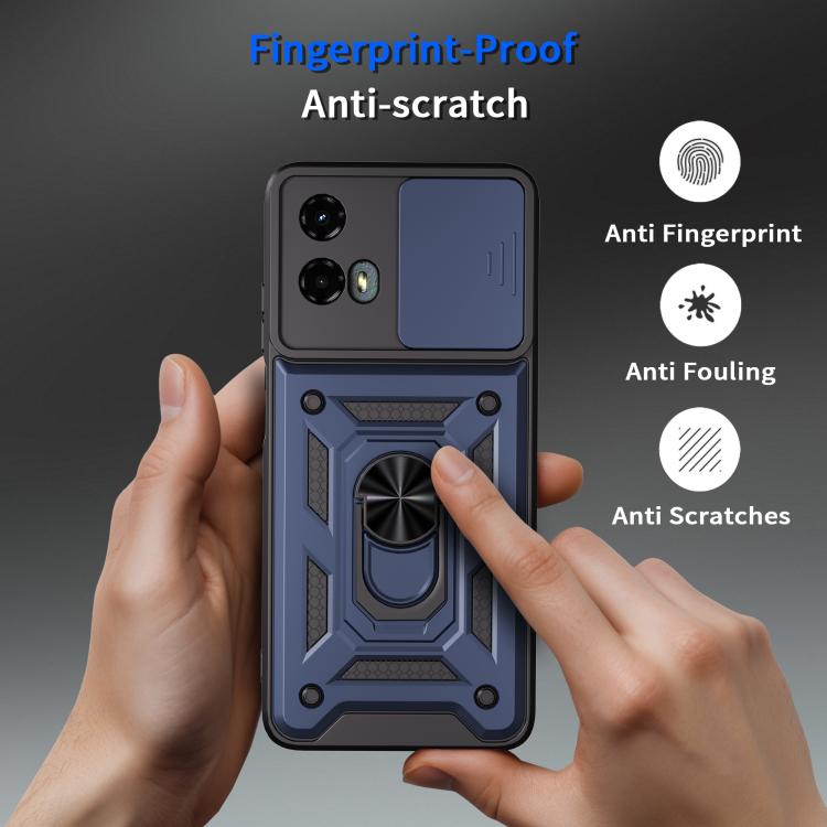 For Motorola Moto G 5G 2024 Sliding Camera Cover Design TPU+PC Phone Case(Mint Green) - free shipping - PMC TechLife - Order now!