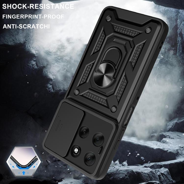 For Motorola Moto G56 5G Sliding Camera Cover Design TPU+PC Phone Case(Red) - free shipping - PMC TechLife - Order now!