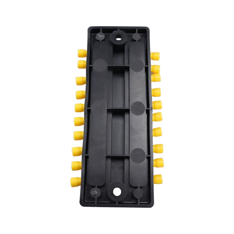 CP-4051 100A 48V RV Yacht Modified Double Row 10-way Busbar with 20pcs Terminals - Booster Cable & Clip by PMC TechLife | Online Shopping South Africa | PMC TechLife | Buy Now Pay Later Mobicred