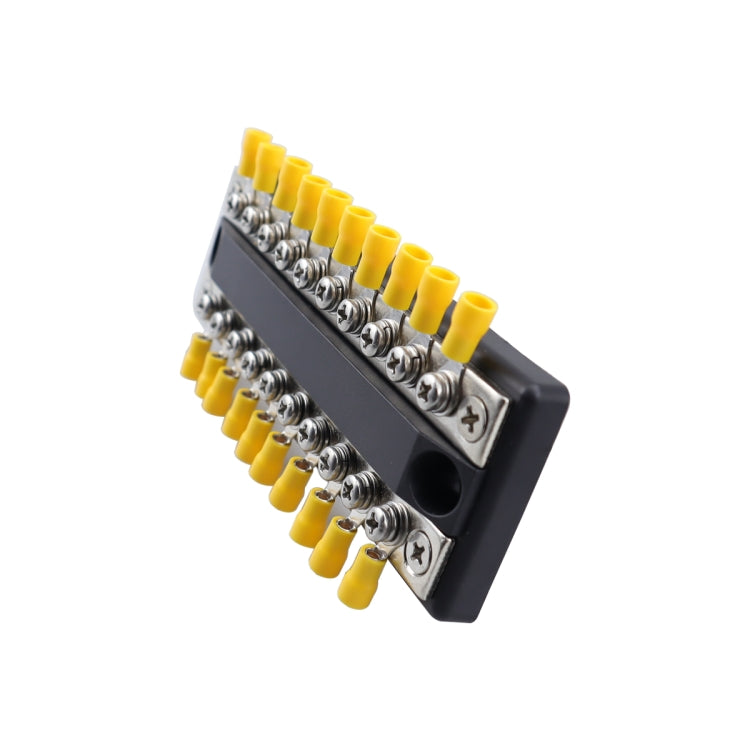 CP-4051 100A 48V RV Yacht Modified Double Row 10-way Busbar with 20pcs Terminals - Booster Cable & Clip by PMC TechLife | Online Shopping South Africa | PMC TechLife | Buy Now Pay Later Mobicred